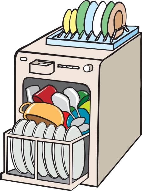 Best Dishwasher Illustrations, Royalty-Free Vector Graphics & Clip Art ...