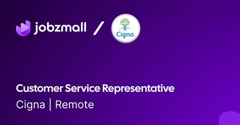 Apply to Customer Service Representative @ Cigna | JobzMall