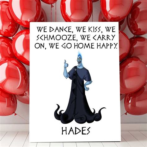 Hades Hercules Print Hercules Disney Printable Hades Quote | Etsy