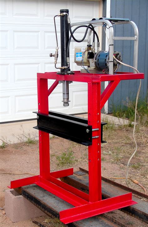 Hydraulic Press | Welding projects, Homemade tools, Metal working machines