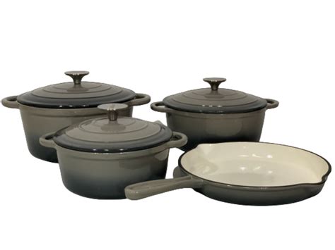 Cast Iron Cookware Pot Set - 7 Piece | Shop Today. Get it Tomorrow ...