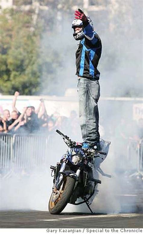 DOING CRAZY TRICKS ON BIG SPEEDY BIKES / Stunt riders perform at the ...