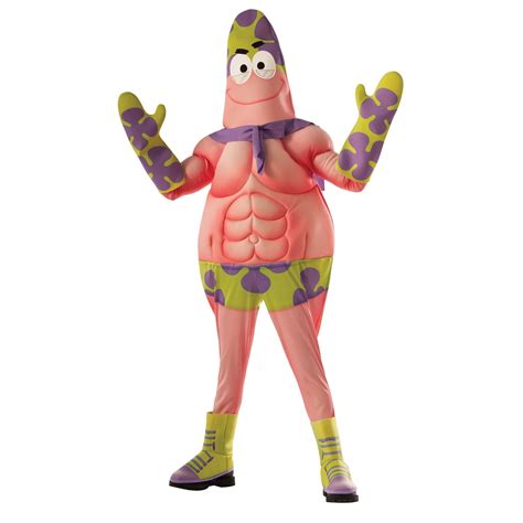 Rubie's Costume SpongeBob Movie Patrick Star Muscle Chest Child Costume, Medium - Walmart.com