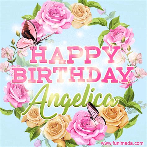 Happy Birthday Angelica GIFs - Download on Funimada.com