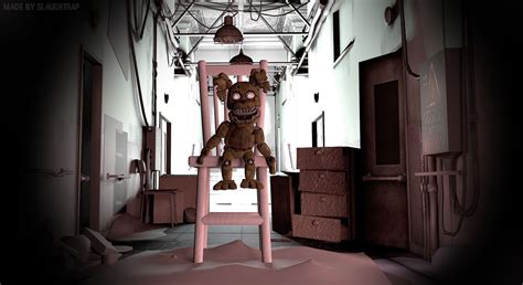 C4D|FNAF: Realistic Plushtrap in the Hallway by Slaughtrap on DeviantArt