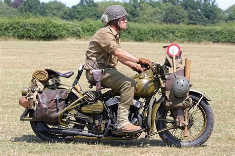 Harley-Davidson WLA: The Main US Military Motorcycle Of World War II ...