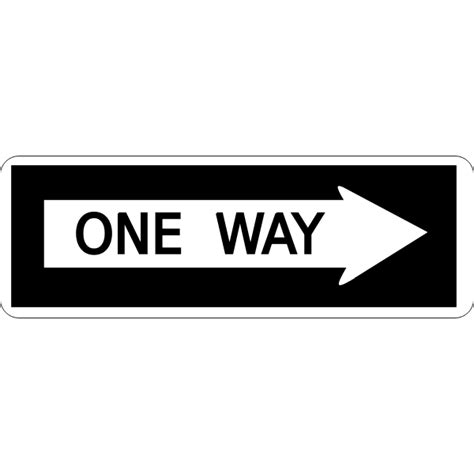 One way traffic sign vector image | Free SVG