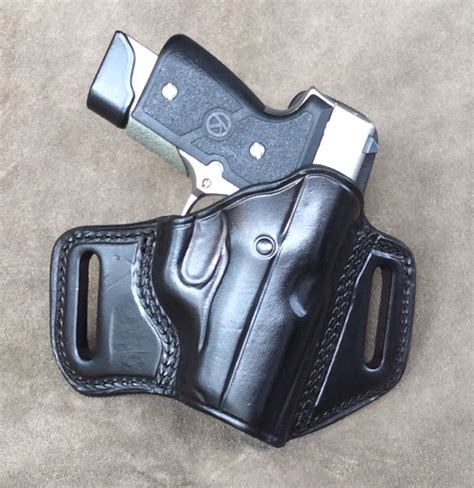 KAHR MK 9 OWB Leather Pancake Custom Holster – ETW Holsters