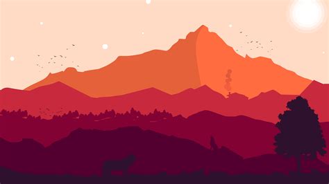 7680x4320 Firewatch Digital Art 8k Wallpaper Hd Artist 4k Wallpapers ...