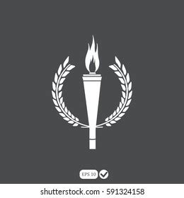 Olympic Torch Vector Stock Vector (Royalty Free) 15263131 | Shutterstock