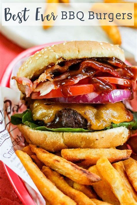 The Ultimate Summer Burger: BBQ Bacon Burgers Loaded High! | Recipe | Bbq bacon, Bacon burger ...