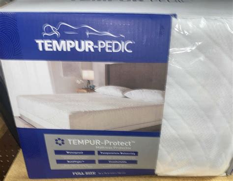 Tempur Pedic Protect Mattress Protector Cover White Full Size | Etsy UK