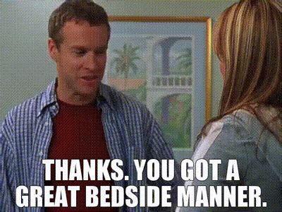 YARN | Thanks. You got a great bedside manner. | The O.C. (2003) - S01E08 Drama | Video gifs by ...