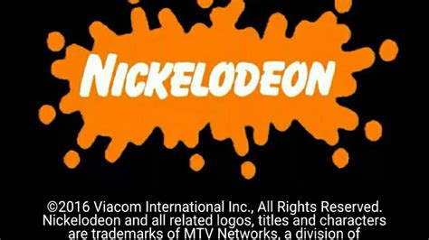 Nickelodeon Productions 2016 Company Logo VHS Capture - YouTube