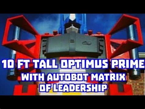 Optimus Prime Matrix Of Leadership