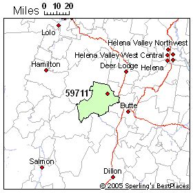 Best Place to Live in Anaconda (zip 59711), Montana