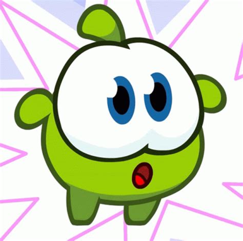 Amazed Nibble Nom GIF - Amazed Nibble Nom Om Nom And Cut The Rope - Discover & Share GIFs