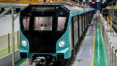 First two trains for Mumbai Metro Line-3 ready and waiting to be delivered