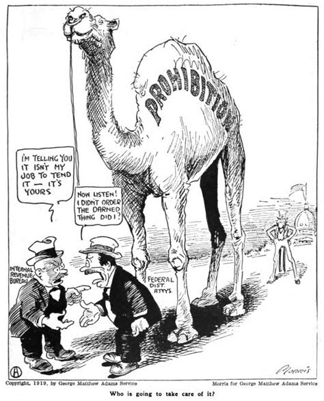 Prohibition Cartoons. The passage of Prohibition in 1919 was… | by ...