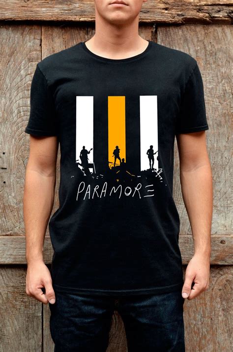 Men T-Shirt HAYLEY WILLIAMS PARAMORE STILL INTO YOU Rock Band New Black ...