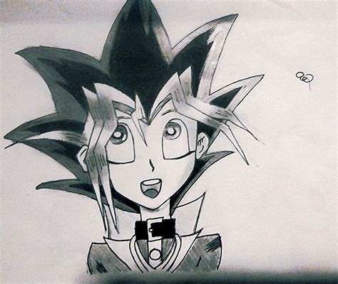 My Yugi Moto drawing.. | Drawings, Love drawings, Character