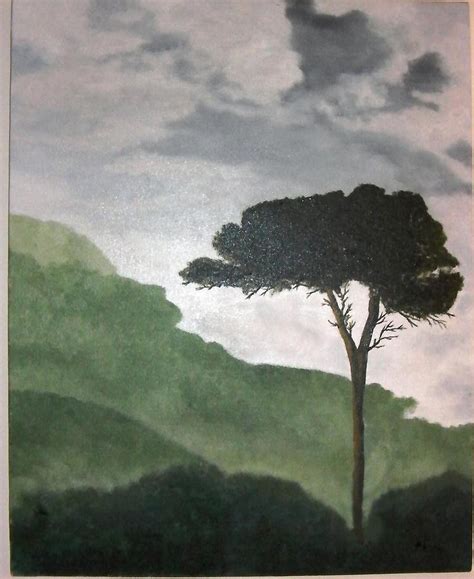 The Lonely Tree Painting by Allen Ferrell - Pixels