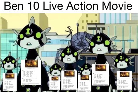 Hey did you here about a Ben 10 live action movie?!! : r/Ben10