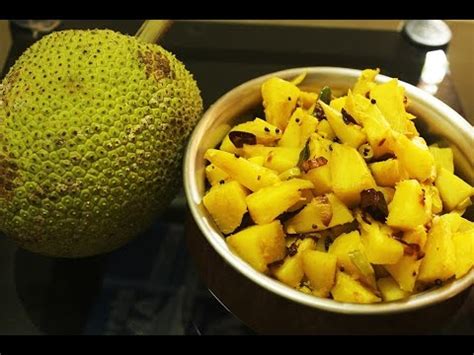 Kadachakka Mezhukkuperutti (Breadfruit Stir Fry) - YouTube