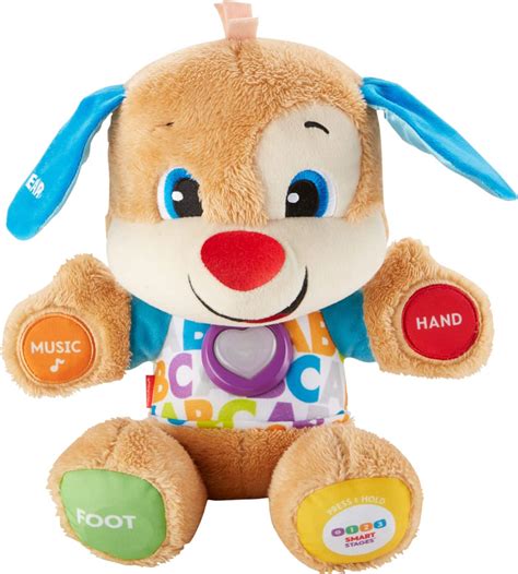 Best Buy: Fisher-Price Laugh & Learn Smart Stages Puppy Plush Toy Brown ...