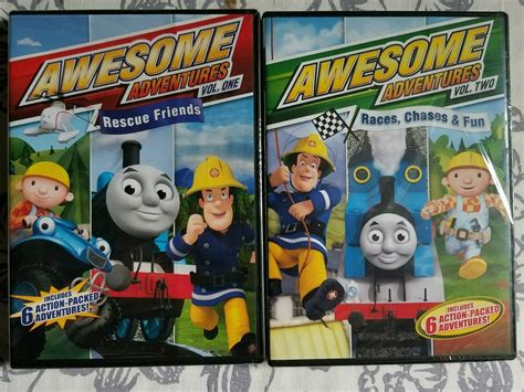 Awesome Adventures, Vol. 1 & 2: Races, Chases & Fun DVD Region 1 Bundle ...