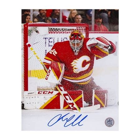 Jacob Markstrom Autographed Calgary Flames Goalie 8x10 Photo | Walmart ...