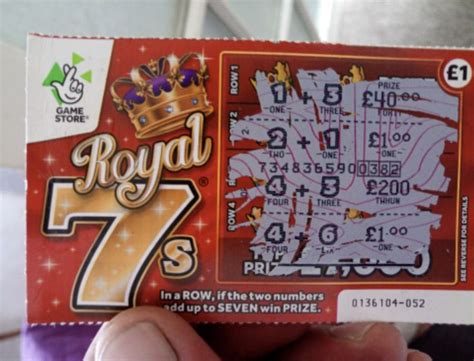 £200 scratchcard winner on the Royal 7’s Scratchcard | Winner, How to ...