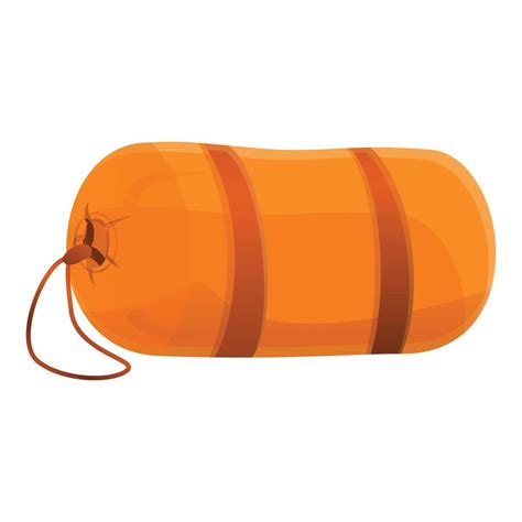 Camping sleeping bag icon, cartoon style 14225461 Vector Art at Vecteezy