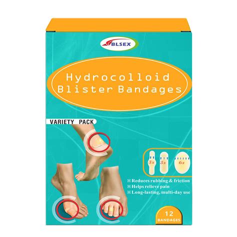 Yiqing Reduced Foot Masks Hydrocolloid Bandages Blister Pads Hydrocolloid Blister Prevention For ...