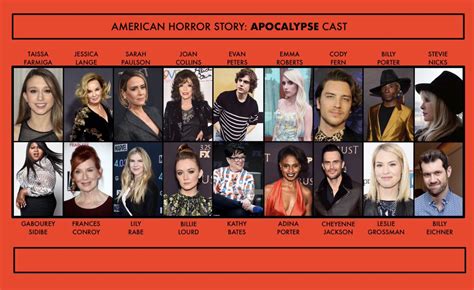 American Horror Story Cast 1