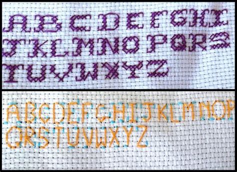 Free Patterns for Counted Cross Stitch Alphabet | LoveToKnow