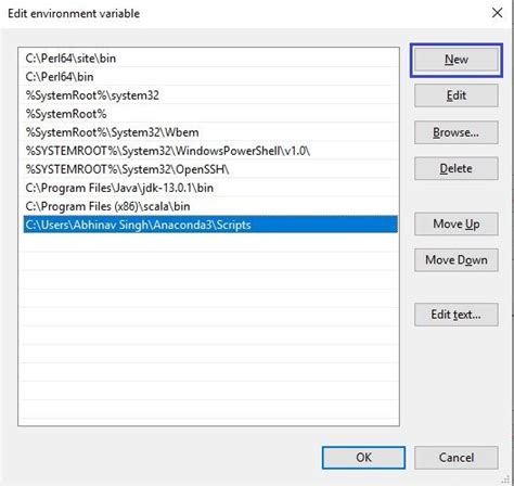 How to setup Anaconda path to environment variable ? - PythonPandas