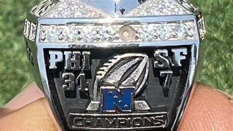 EAGLES GOT THESE NFC CHAMPIONSHIP RINGS LAST WEEK! | Fast Philly Sports