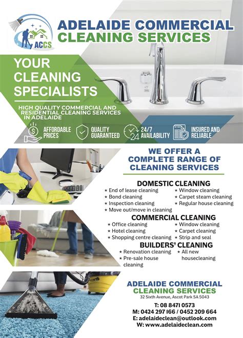 Office setting cleaning service advertising flyer zazzle com – Artofit