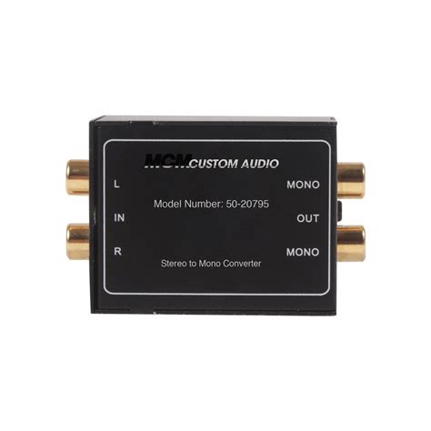 50-20795 - Multicomp Pro - Stereo to Mono Signal Converter