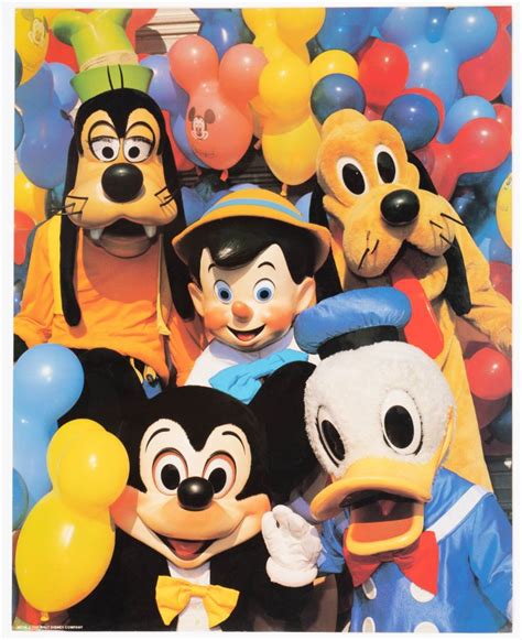 Disneyland Mascots & Balloons Poster - ID: jandisneyland22182 | Van Eaton Galleries