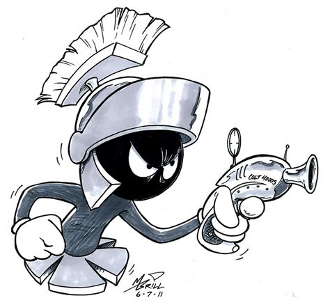 Marvin The Martian Drawing at GetDrawings | Free download