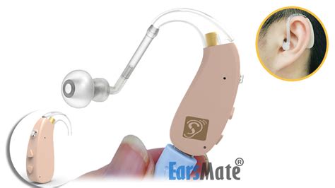 Best Earsmate FDA OTC Hearing Aids 2020 with Rechargeable Battery and Noise Reduction - Earsmate