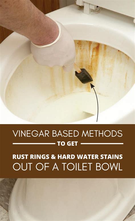 Vinegar Based Methods To Get Rust Rings And Hard Water Stains Out Of A ...