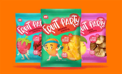 Packaging design for dried fruit Character, lettering. on Behance