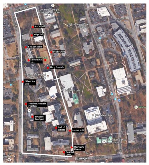 Microsoft Campus Trail Map