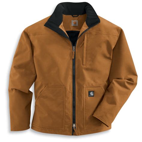 Men's Carhartt® Nylon Fleece - lined Jacket, Regular - 184175, Insulated Jackets & Coats at ...