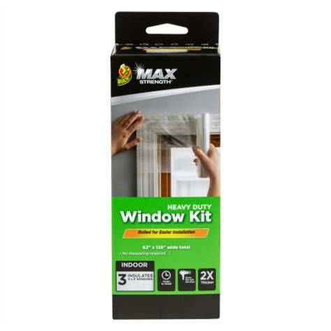 Duck® Max Strength® Indoor Heavy Duty Window Kit, 1 ct - Fred Meyer