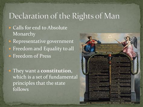 PPT - Declaration of the Rights of Man PowerPoint Presentation, free ...