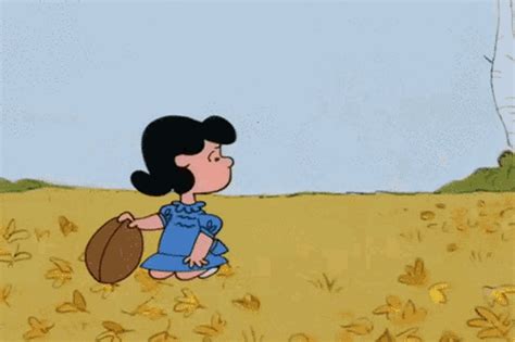 Charlie Brown Kicks Lucy GIFs | Tenor